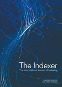 Cover of The Indexer: The International Journal of Indexing